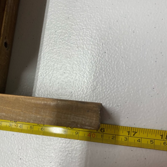 New Rustic  2 Tier Wooden Floating Shelve - Picture 8 of 10